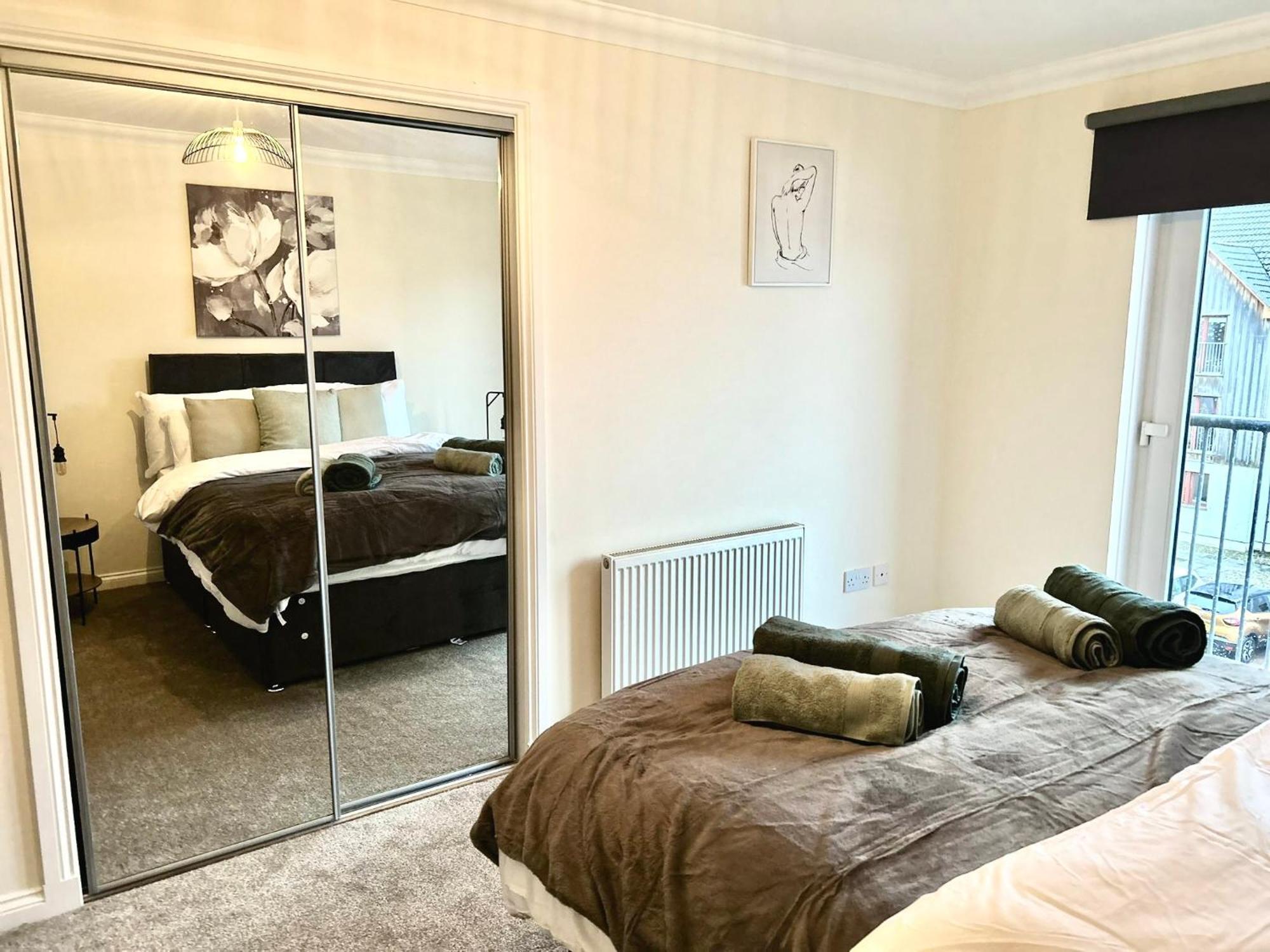 Central Cosy Riverview Apartment 2 Bed, 2 Bath, Free Parking / Wifi Inverness Kültér fotó
